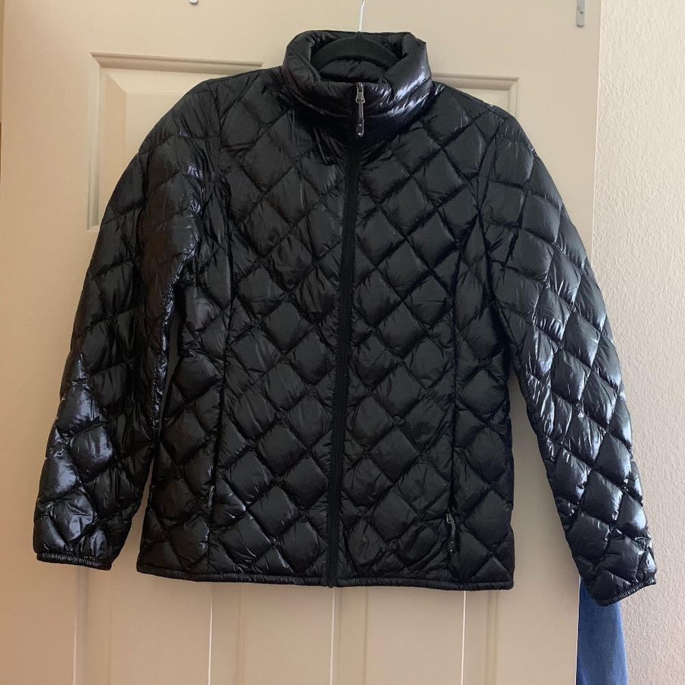 32 Degrees Black Small Puffer Down Jacket NWOT